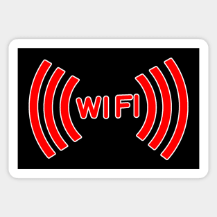 WiFi Sign Sticker